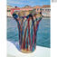 Filante Fantasy - Vaso Soffiato - Original Murano Glass